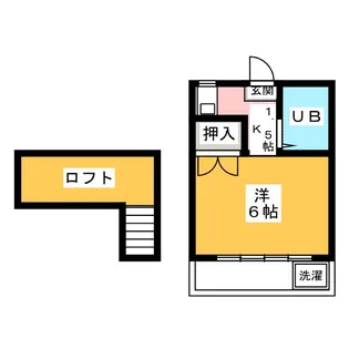 グリーンビラI【1階】の間取り