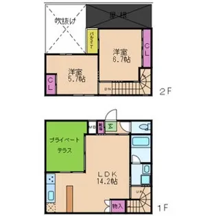 コートハウスMの間取り