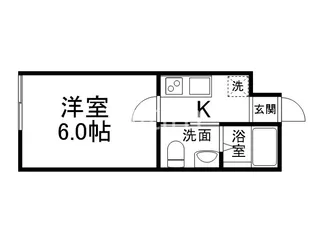 ブリエ丹波口【1階】の間取り