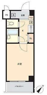 マリオン屋島東【9階】の間取り