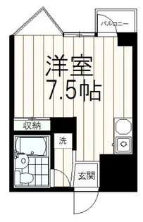 サンドルフ多摩【1階】の間取り