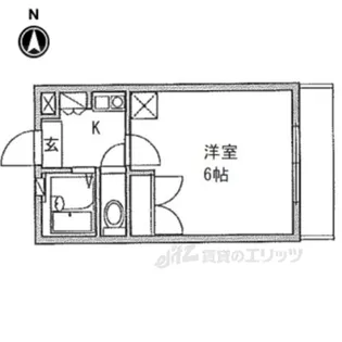 レオパレスルピナス【2階】の間取り