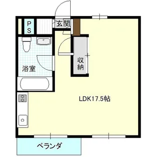 ASレジデンス材木町【9階】の間取り