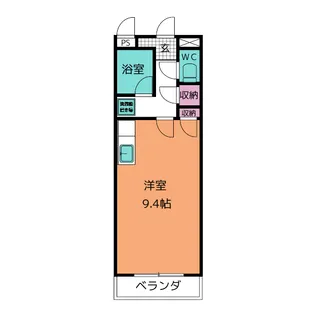 鳴子NOVA【2階】の間取り