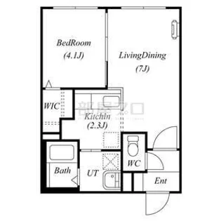 ヴィレッジ医大前【1階】の間取り