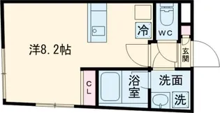 アレッタ笹塚【2階】の間取り