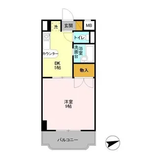 YRレジデンス【6階】の間取り