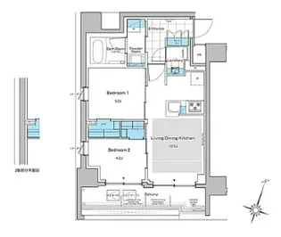 東京都千代田区神田須田町1【マンション】の間取り