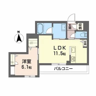 ソワレ【2階】の間取り