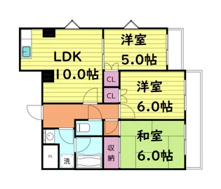 タルミハイツ【2階】の間取り