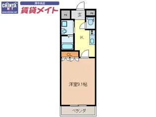 リヴァージュ A棟【1階】の間取り