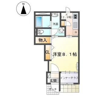 アデニウム【1階】の間取り