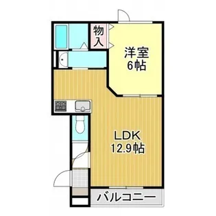 BELLA CASAIII(ベラカーサ)【2階】の間取り