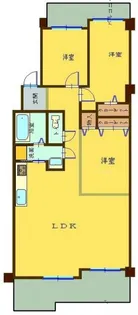 ライオンズマンション鈴鹿壱番館【8階】の間取り