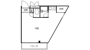 ドーム1番館【1階】の間取り