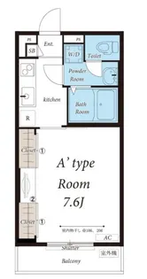 リブリ・藤沢川名【1階】の間取り