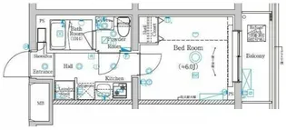 AZESTお花茶屋IV【3階】の間取り