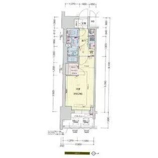 愛知県名古屋市中村区井深町【マンション】の間取り