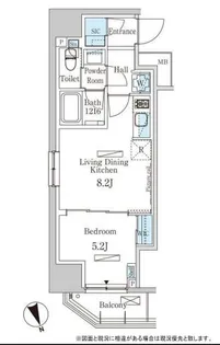 東京都港区西新橋3【マンション】の間取り