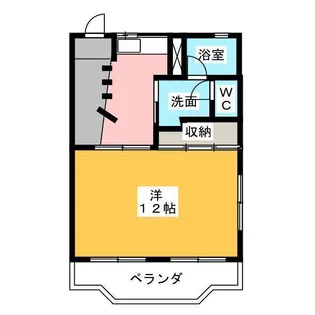 ルームミニオン【2階】の間取り