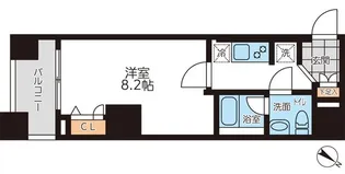 東京都文京区本駒込5【マンション】の間取り