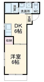 ブランシェ相模原【2階】の間取り