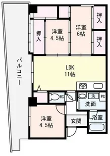 ヤヨイビル【8階】の間取り