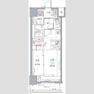 クレヴィスタ名古屋上前津【8階】の間取り