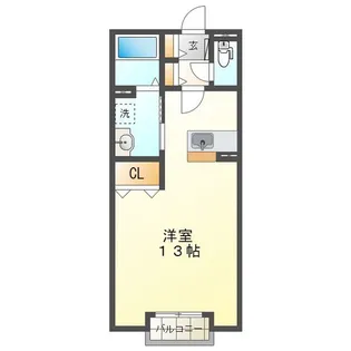 Four Season B【2階】の間取り