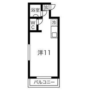 ハイツA&K【3階】の間取り