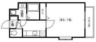 メゾン・ハーモニー【1階】の間取り