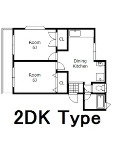 ハイツ17【2階】の間取り