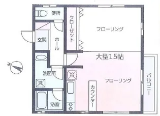 ハイムデュオ【2階】の間取り