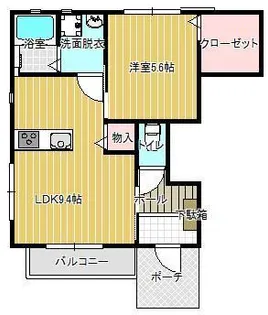 スカイガーデン原田6号地【1階】の間取り