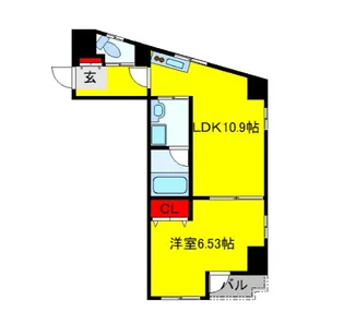 ソフィア・コート津田沼【5階】の間取り