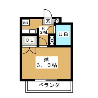 東京都目黒区下目黒2【マンション】の間取り