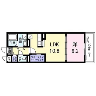 ラヴィータ【4階】の間取り