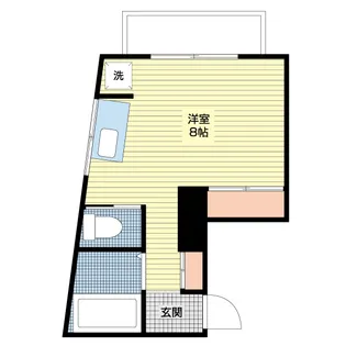 深田ビル【2階】の間取り