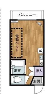 弐番館【3階】の間取り