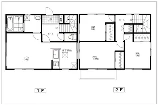 栃木県足利市福富町【一戸建】の間取り