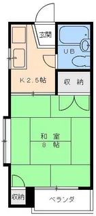 メゾン千舟【4階】の間取り