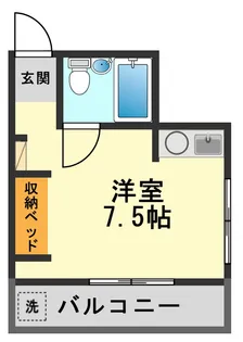 東京都江戸川区北小岩6【マンション】の間取り