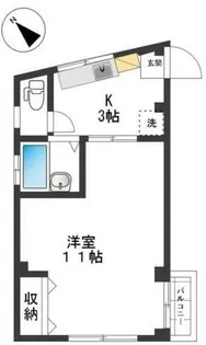 阿部マンション【3階】の間取り