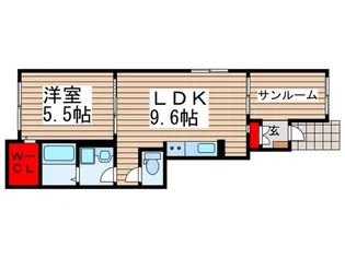 フォリアIII【1階】の間取り