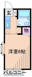 レノアール東横【2階】の間取り