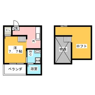 ラウレアハイツ【2階】の間取り