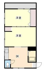 佐野ビル【2階】の間取り