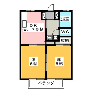 たんぽぽの詞I【2階】の間取り