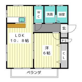 メゾン西大須【4階】の間取り