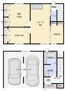 がれいじミユキの間取り